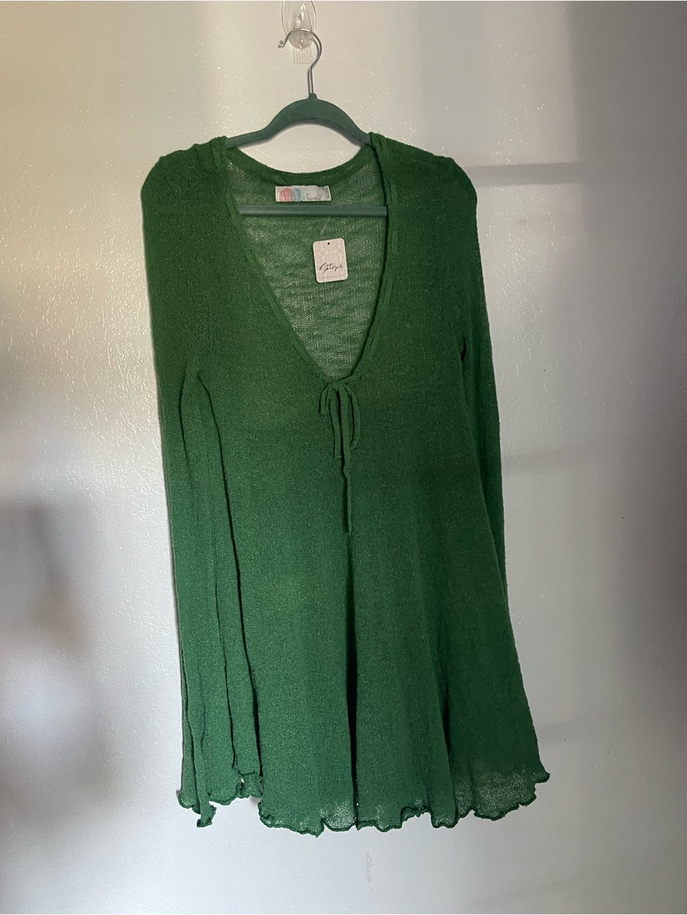 Free people Lightweight Knit V-Neck dress